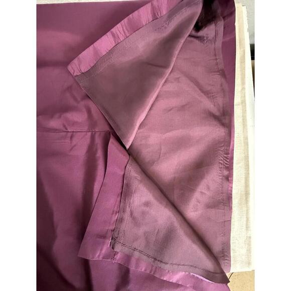 J. Crew Gracie Mauve Purple Halter Style 100% Silk Taffeta Dress 10 Excellent - Picture 6 of 7